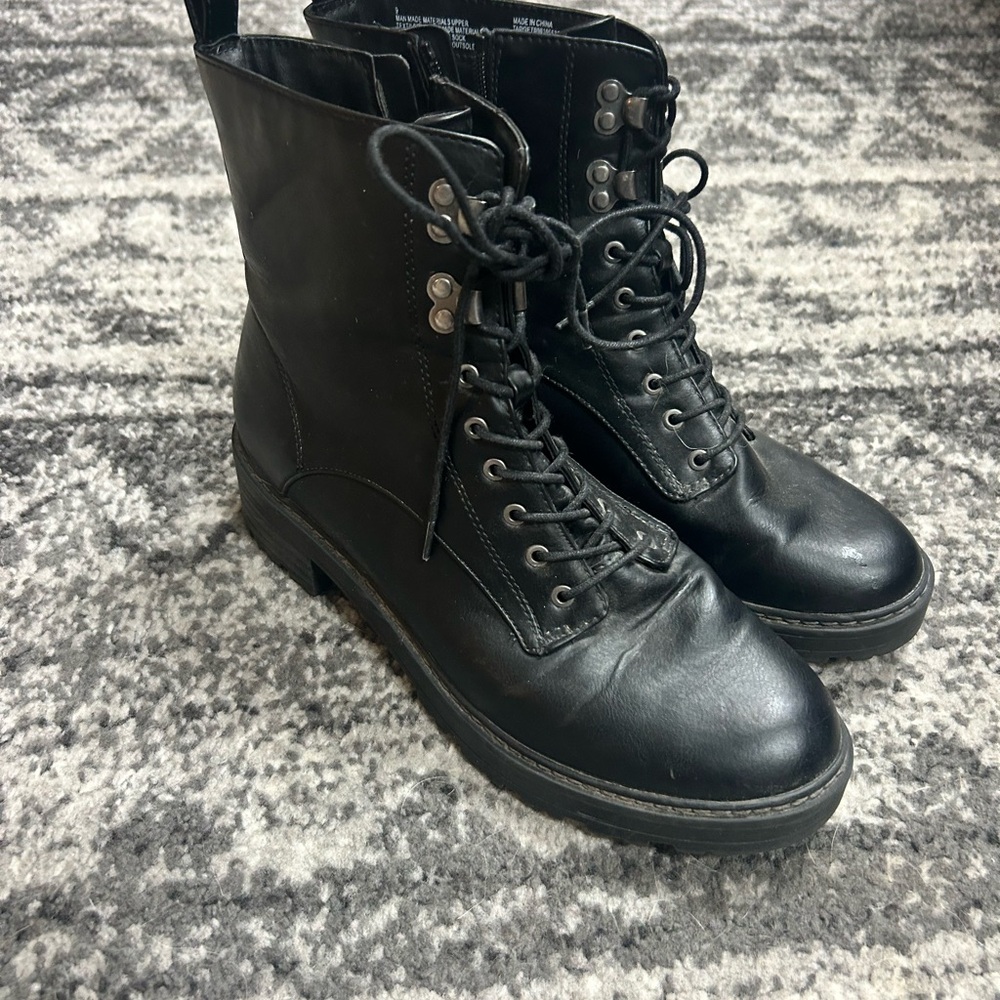 Target Black Women's Combat Boots